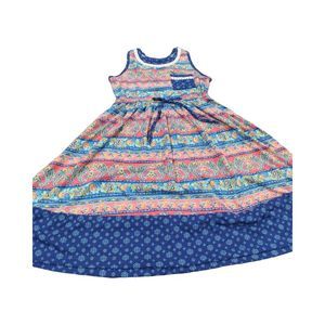 Jona Michelle Toddler Girls Sleeveless Knit Stripe Dress 10